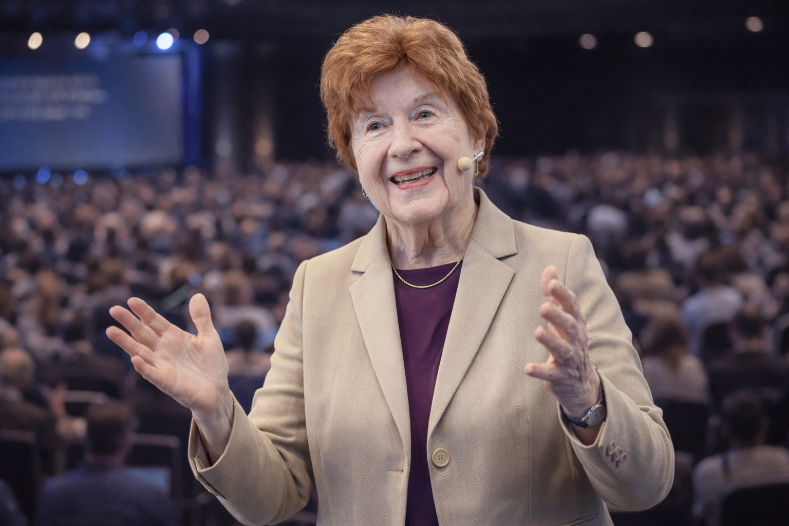 Miss Mary Anne Speaking